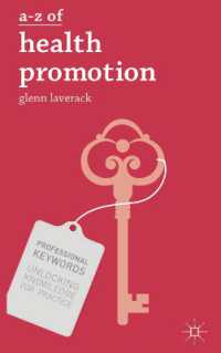 A-Z of health promotion (Professional Keywords) （1ST）