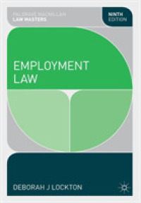 労働法（第９版）<br>Employment Law （9 Revised）
