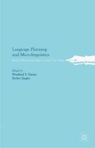 Language Planning and Microlinguistics : From Policy to Interaction and Vice Versa