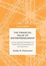 The Financial Value of Entrepreneurship : Using Applied Research to Quantify Entrepreneurial Competence