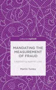 Mandating the Measurement of Fraud : Legislating against Loss