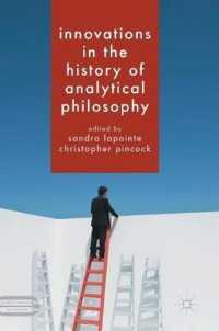 Innovations in the History of Analytical Philosophy (Palgrave Innovations in Philosophy)