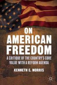 アメリカ的自由への批評<br>On American Freedom : A Critique of the Country's Core Value with a Reform Agenda