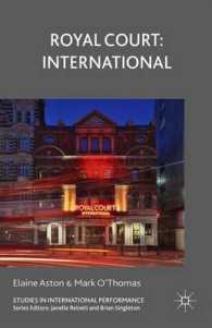 ロンドン王立劇場の外国作品上演<br>Royal Court : International (Studies in Internatioanl Performance)