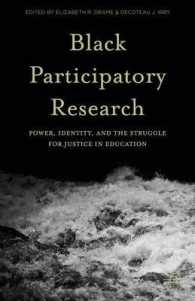 Black Participatory Research : Power, Identity, and the Struggle for Justice in Education