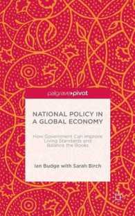 National Policy in a Global Economy : How Government Can Improve Living Standards and Balance the Books