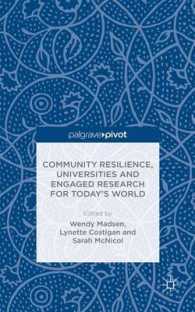 Community Resilience, Universities and Engaged Research for Today's World