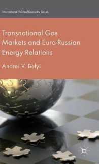 超国家的ガス市場とＥＵ－ロシアのエネルギー関係<br>Transnational Gas Markets and Euro-Russian Energy Relations (International Political Economy Series)