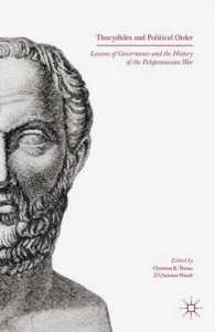 Thucydides and Political Order : Lessons of Governance and the History of the Peloponnesian War