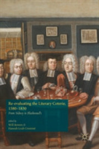 Re-evaluating the Literary Coterie, 1580-1830 : From Sidney to Blackwood's