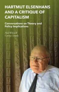 Hartmut Elsenhans and a Critique of Capitalism : Conversations on Theory and Policy Implications