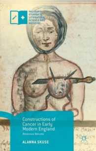Constructions of Cancer in Early Modern England : Ravenous Natures (Palgrave Studies in Literature, Science and Medicine)