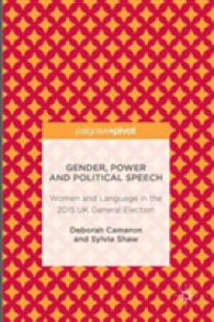 Gender, Power and Political Speech : Women and Language in the 2015 UK General Election