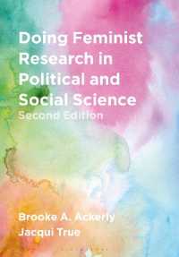 政治・社会科学におけるフェミニズム調査（第２版）<br>Doing Feminist Research in Political and Social Science （2ND）