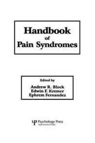 Handbook of Pain Syndromes : Biopsychosocial Perspectives