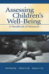 Assessing Children's Well-Being : A Handbook of Measures