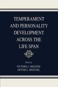 Temperament and Personality Development Across the Life Span
