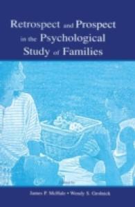 Retrospect and Prospect in the Psychological Study of Families