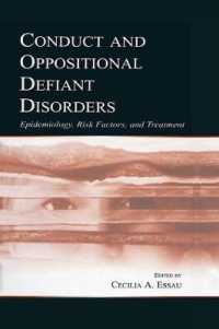 Conduct and Oppositional Defiant Disorders : Epidemiology, Risk Factors, and Treatment
