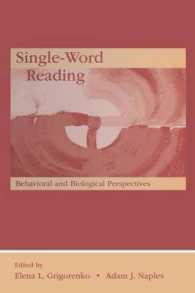 Single-Word Reading : Behavioral and Biological Perspectives (New Directions in Communication Disorders Research)