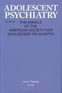 Adolescent Psychiatry, V. 26 : Annals of the American Society for Adolescent Psychiatry