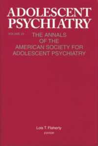 Adolescent Psychiatry, V. 29 : The Annals of the American Society for Adolescent Psychiatry