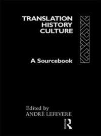 Translation/History/Culture : A Sourcebook (Translation Studies)