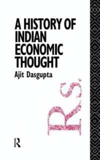 A History of Indian Economic Thought (The Routledge History of Economic Thought)