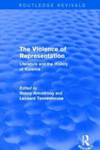 The Violence of Representation (Routledge Revivals) : Literature and the History of Violence (Routledge Revivals)