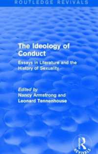 The Ideology of Conduct (Routledge Revivals) : Essays in Literature and the History of Sexuality (Routledge Revivals)