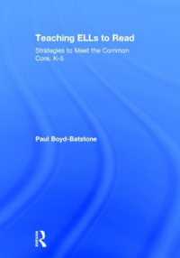Teaching ELLs to Read : Strategies to Meet the Common Core, K-5