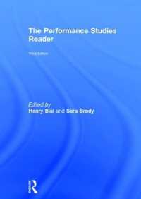 パフォーマンス研究読本（第３版）<br>Performance Studies Reader -- Hardback （3 ed）