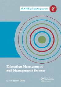Education Management and Management Science : Proceedings of the International Conference on Education Management and Management Science (ICEMMS 2014), August 7-8, 2014, Tianjin, China (Iraics Proceedings)