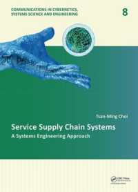Service Supply Chain Systems : A Systems Engineering Approach (Communications in Cybernetics, Systems Science and Engineering)