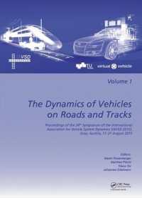 The Dynamics of Vehicles on Roads and Tracks : Proceedings of the 24th Symposium of the International Association for Vehicle System Dynamics (IAVSD 2015), Graz, Austria, 17-21 August 2015