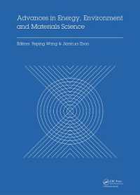 Advances in Energy, Environment and Materials Science : Proceedings of the International Conference on Energy, Environment and Materials Science (EEMS 2015), Guanghzou, P.R. China, August 25-26, 2015
