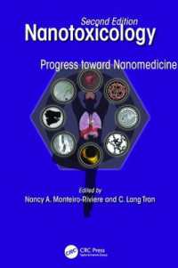 ナノ毒性（第２版）<br>Nanotoxicology : Progress toward Nanomedicine, Second Edition （2ND）