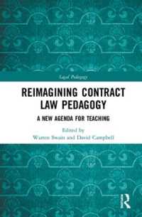 Reimagining Contract Law Pedagogy : A New Agenda for Teaching (Legal Pedagogy)