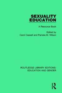 Sexuality Education : A Resource Book (Routledge Library Editions: Education and Gender)