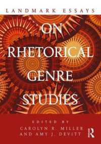 Landmark Essays on Rhetorical Genre Studies (Landmark Essays Series)