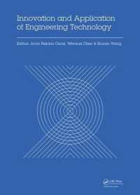 Innovation and Application of Engineering Technology : Proceedings of the International Symposium on Engineering Technology and Application (ISETA 2017), May 25-28, 2017, Montreal, Canada