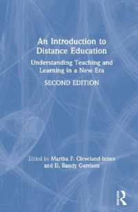 遠隔教育入門（第２版）<br>An Introduction to Distance Education : Understanding Teaching and Learning in a New Era （2ND）