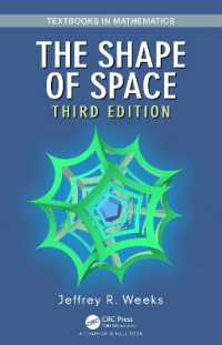 ウィークス『曲面と３次元多様体を視る―空間の形』（原書）第３版<br>The Shape of Space (Textbooks in Mathematics) （3RD）