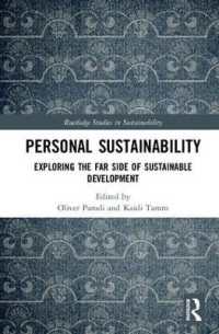 Personal Sustainability : Exploring the Far Side of Sustainable Development (Routledge Studies in Sustainability)