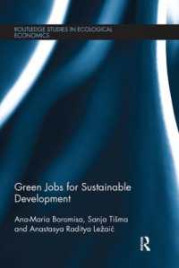 Green Jobs for Sustainable Development (Routledge Studies in Ecological Economics)