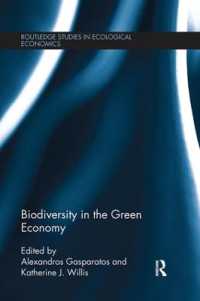 Biodiversity in the Green Economy (Routledge Studies in Ecological Economics)