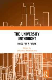 The University Unthought : Notes for a Future