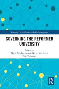 Governing the Reformed University (Routledge Critical Studies in Public Management)