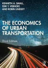 The Economics of Urban Transportation （3RD）