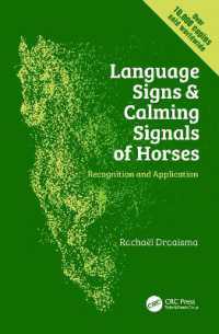 Language Signs and Calming Signals of Horses : Recognition and Application